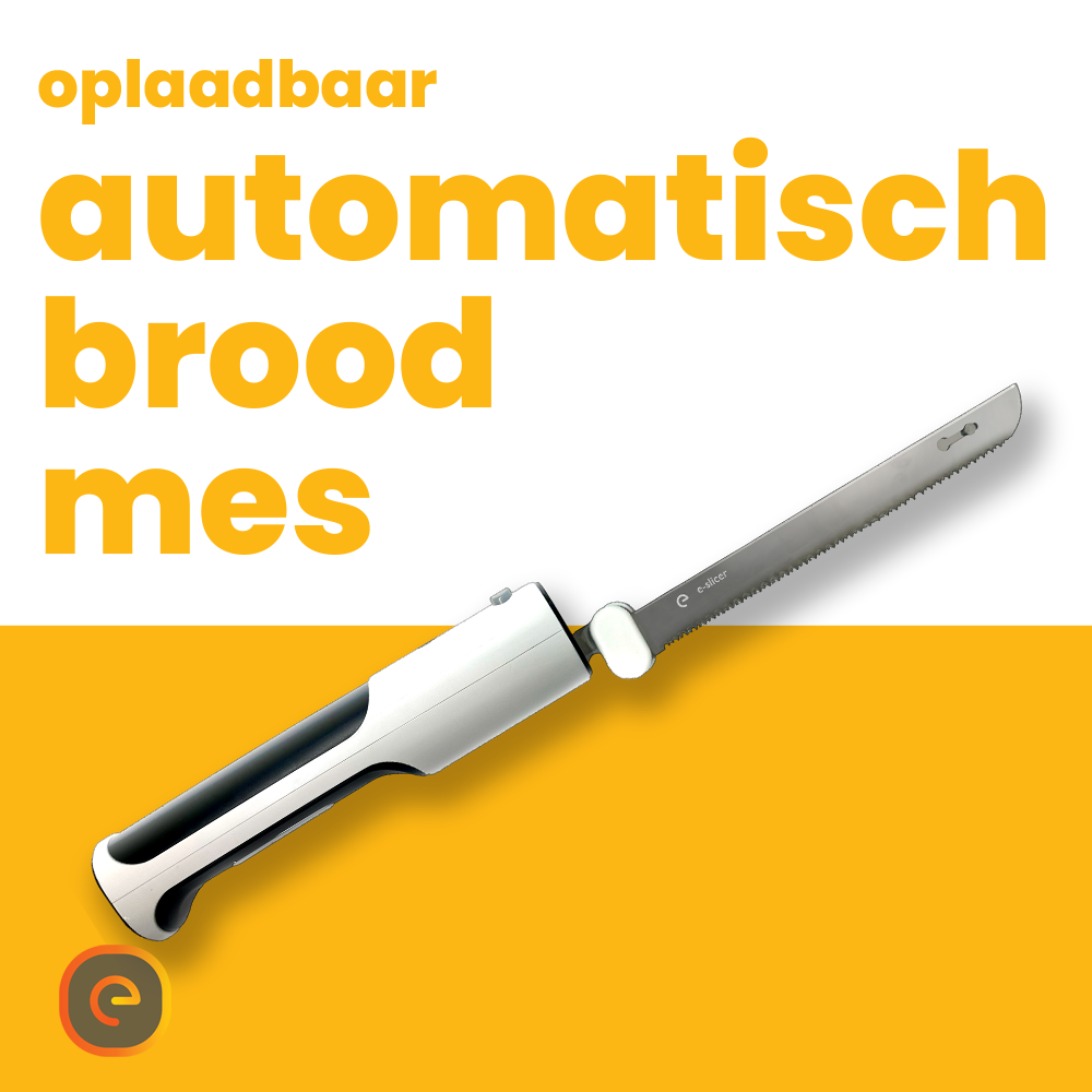 Elektrisch Broodmes - draadloos & oplaadbaar