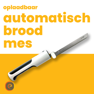 Elektrisch Broodmes - draadloos & oplaadbaar