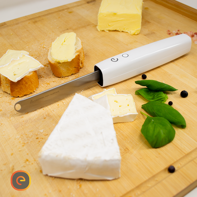 Heated butter knife 