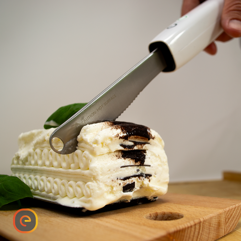 Heated butter knife 