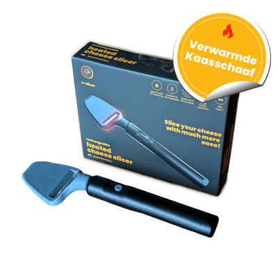 Verwarmde kaasschaaf - draadloos & oplaadbaar