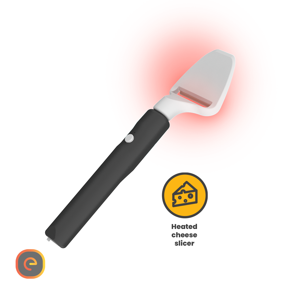 E-slicer Pro 3-in-1 - multifunctionele verwarmde keukentool - draadloos & oplaadbaar - Pre order voor augustus 2025